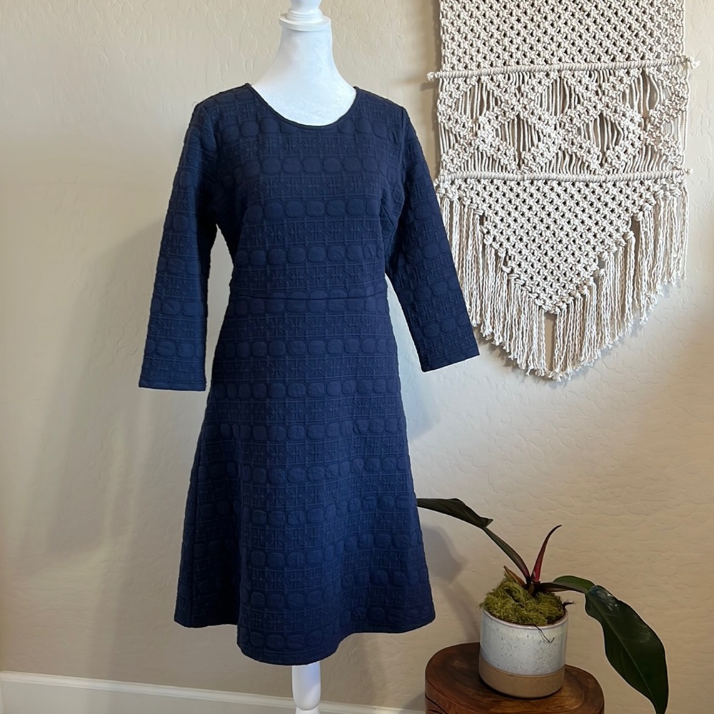 NWOT Roolee Lany Textured Mom Dress (S)